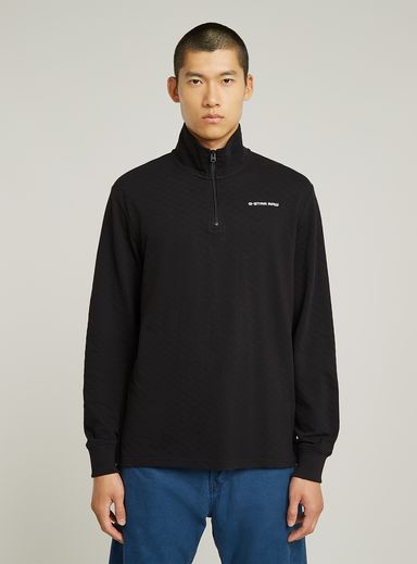 Checquard Tweeter Half Zip
